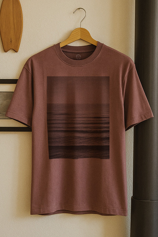 Heavy Weight Tee "Ocean - The Halftone Project"