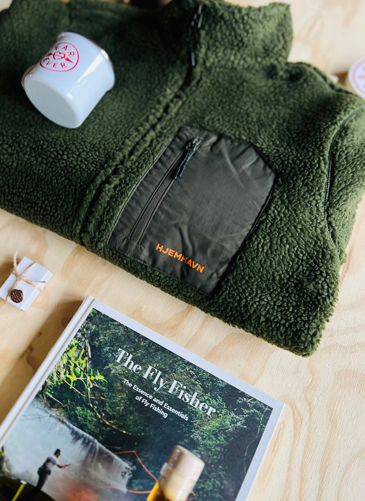 Sherpa-Jacke - Green