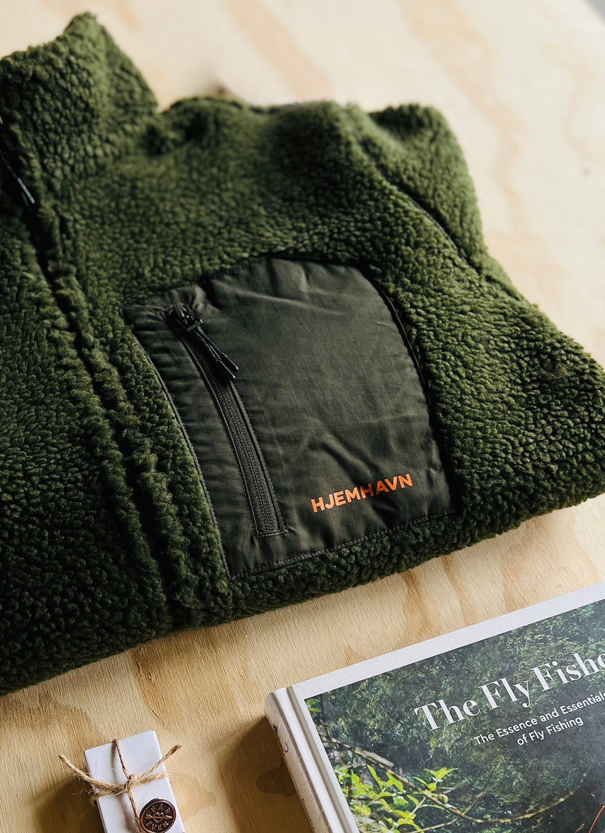 Sherpa-Jacke - Green