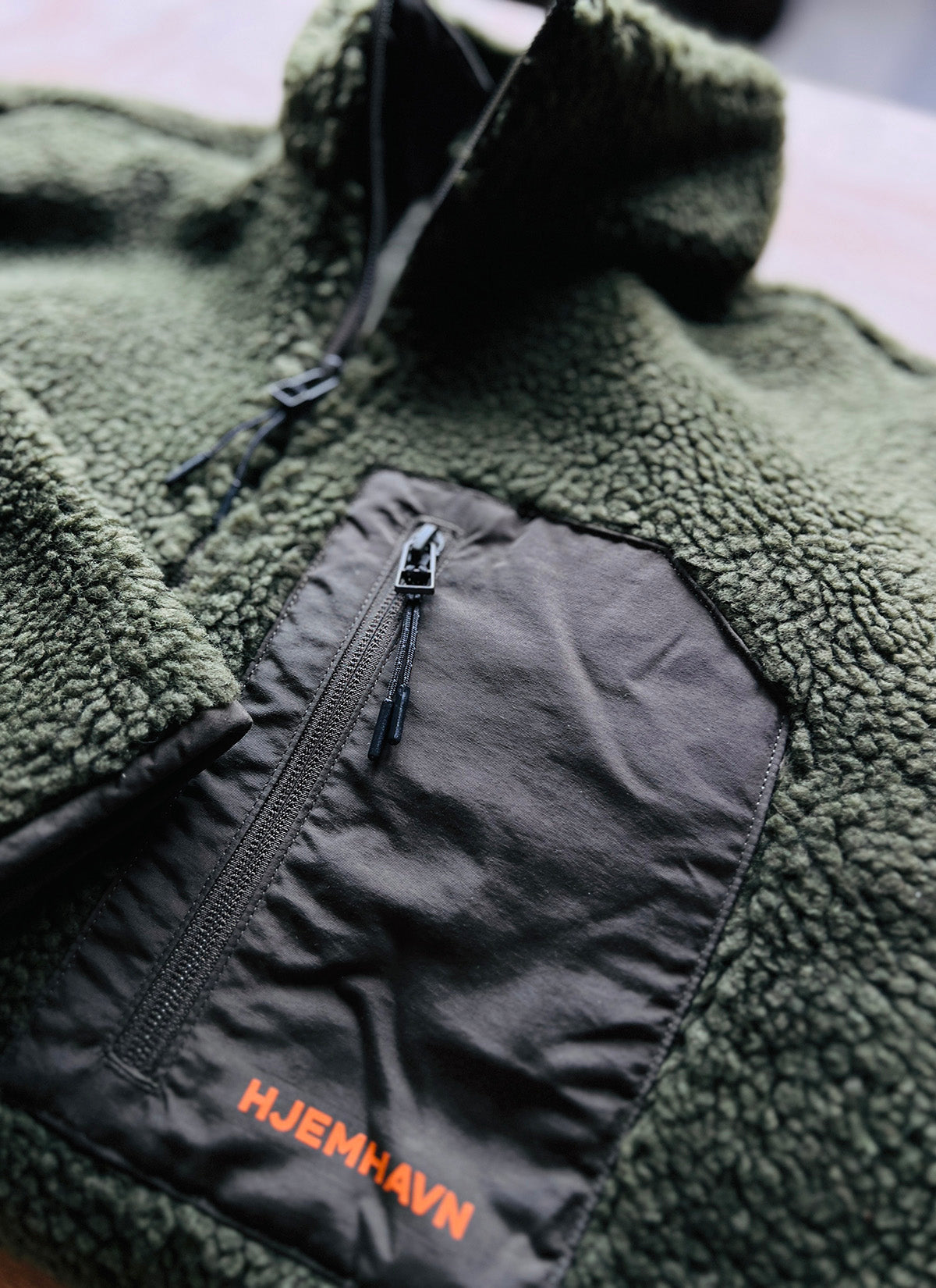 Sherpa-Jacke - Green