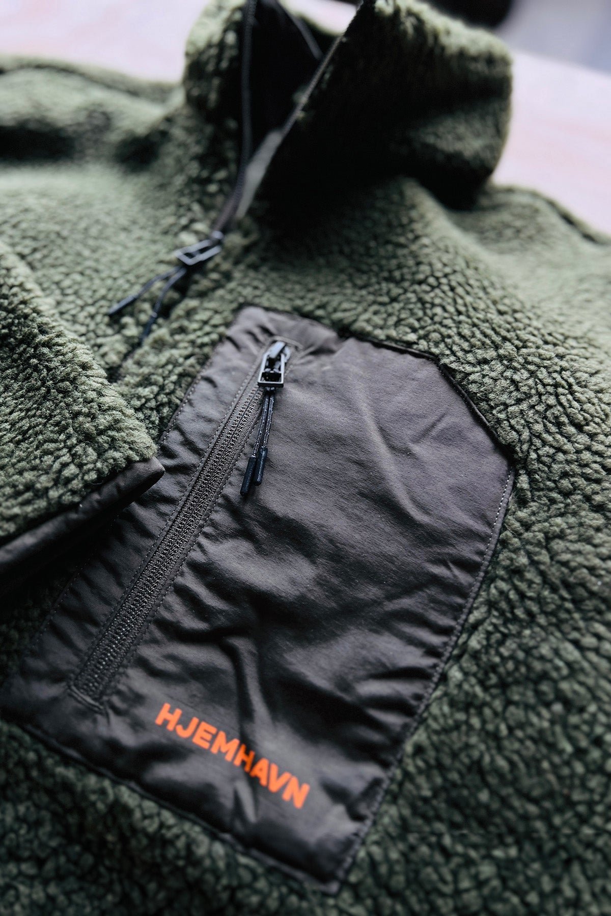 Sherpa-Jacke - Green