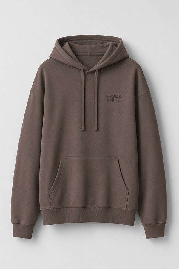 Hoodie "Waves & Wine"