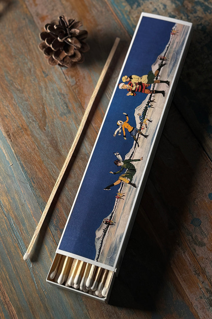 Lange Streichhölzer "Ice Skating"