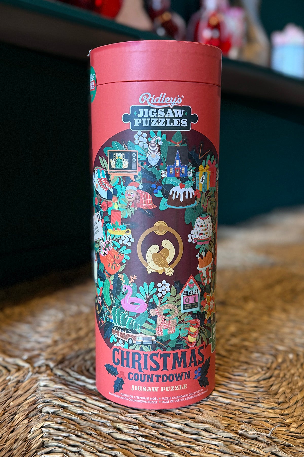 Weihnachts-Countdown-Puzzle (1000 Teile)