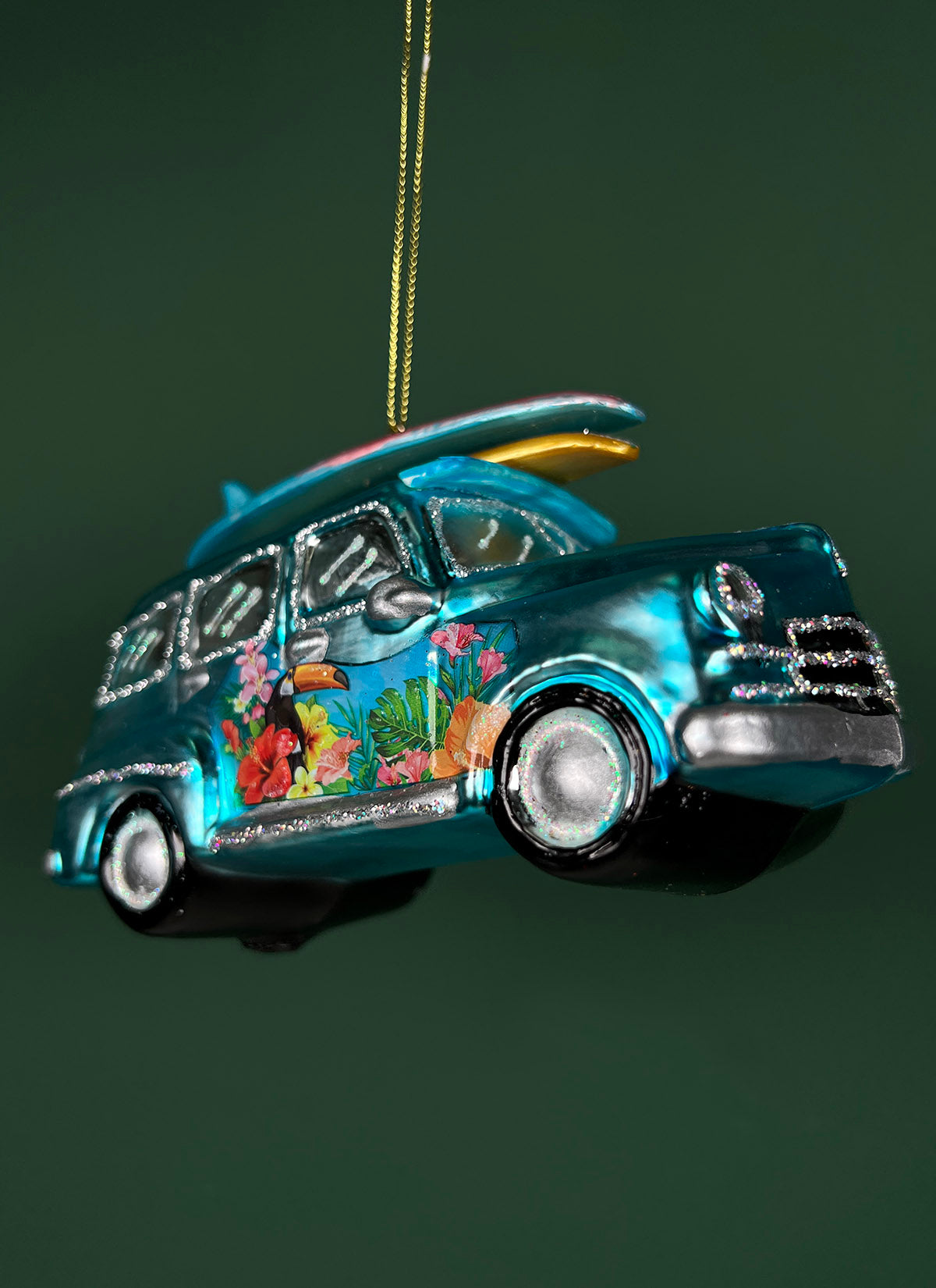 Weihnachtsanhänger - Surfing