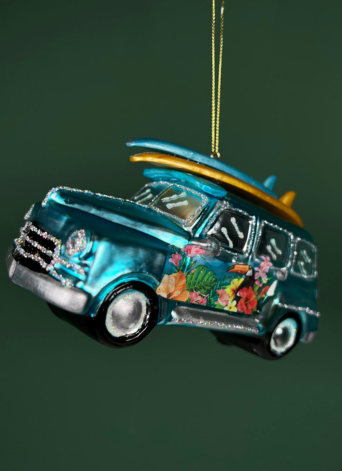 Weihnachtsanhänger - Surfing