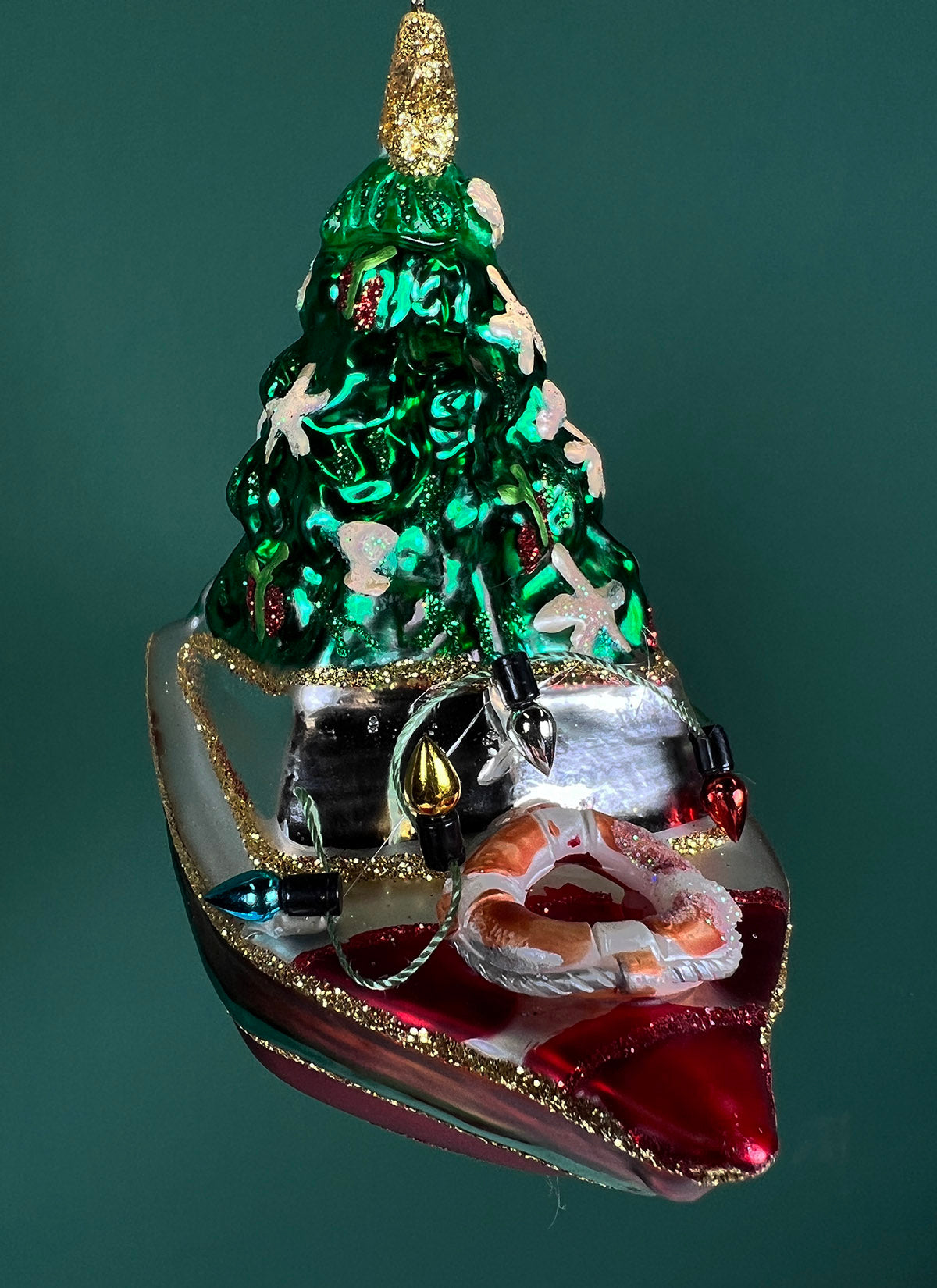 Weihnachtsanhänger - Boot