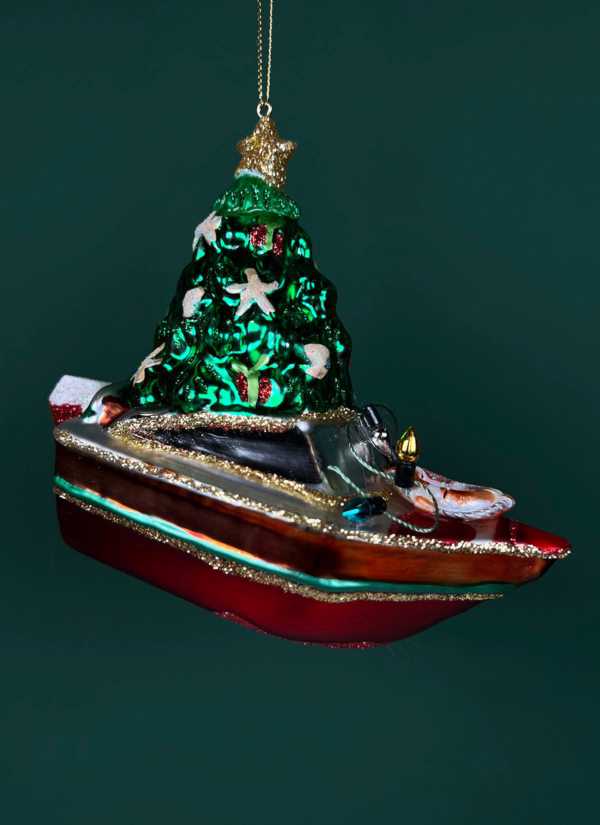 Weihnachtsanhänger - Boot