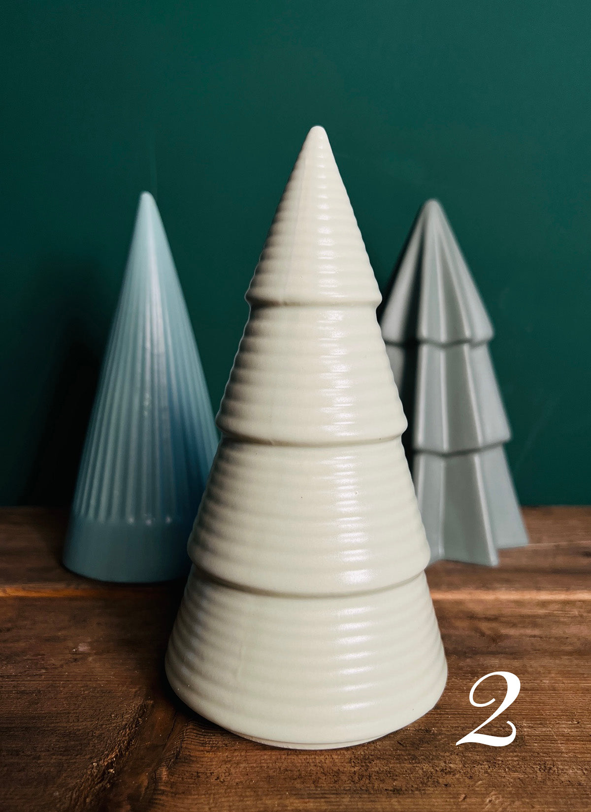 Weihnachtsbaum - Porzellan