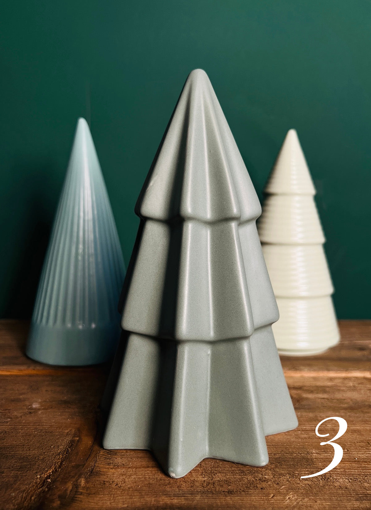 Weihnachtsbaum - Porzellan
