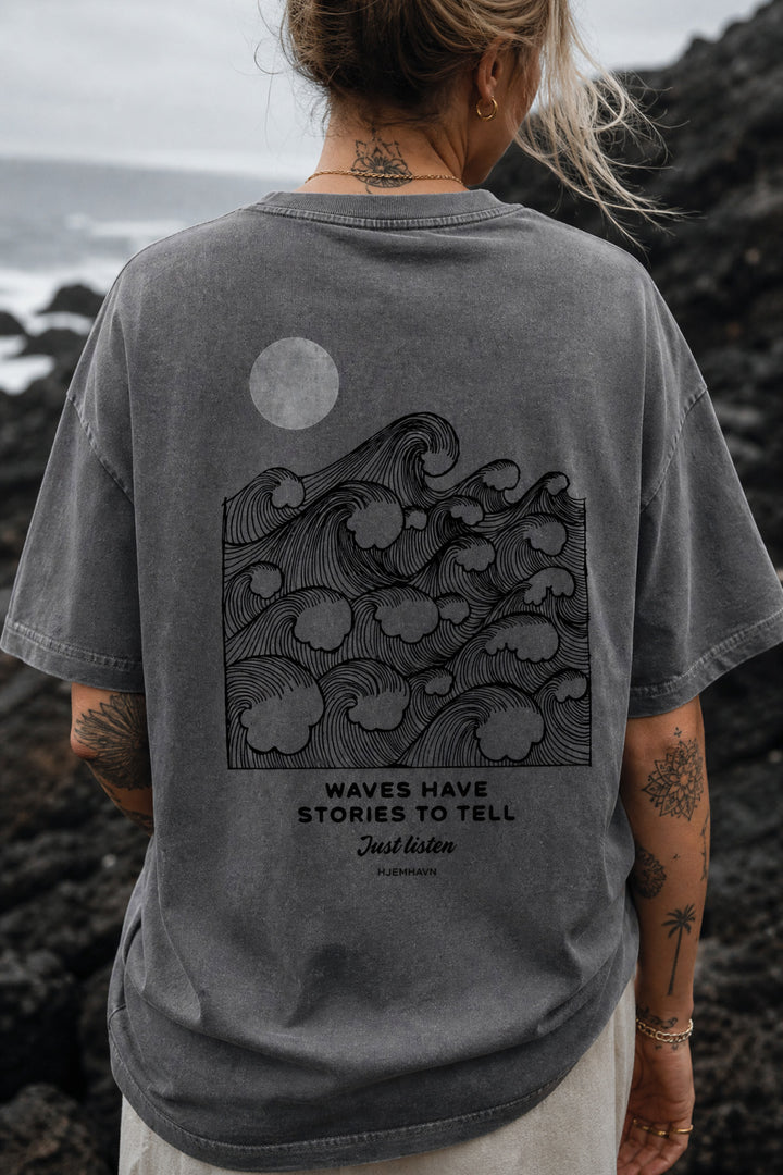 Tee "Just Listen - by night"