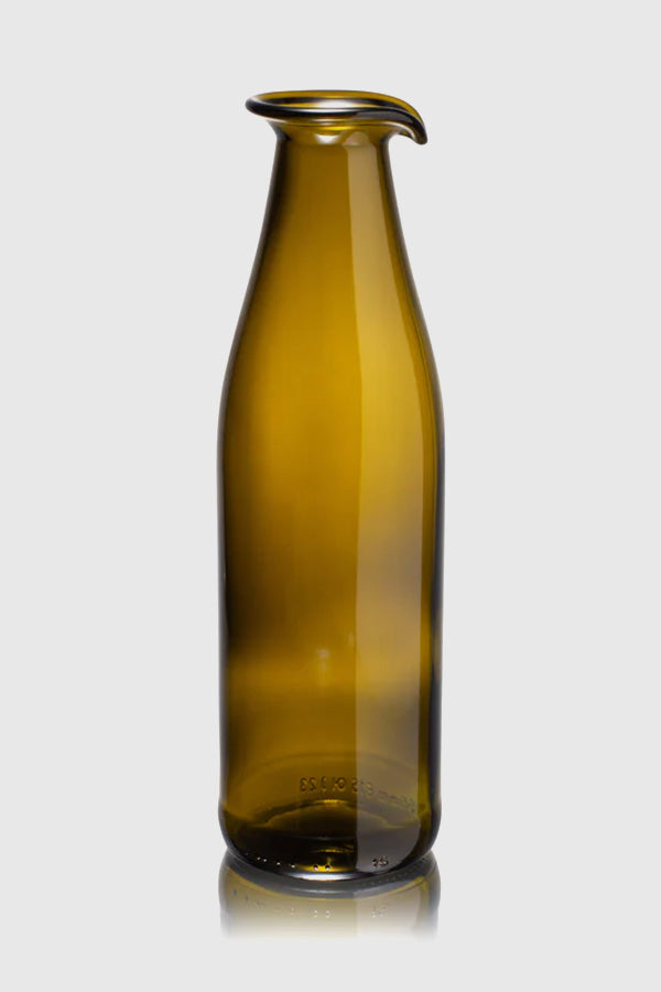 Karaffe aus Weinflaschen - Upcycling