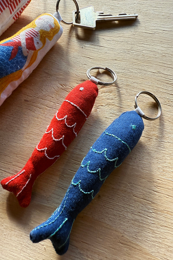 Schlüsselanhänger aus Stoff (verschiedene Varianten)