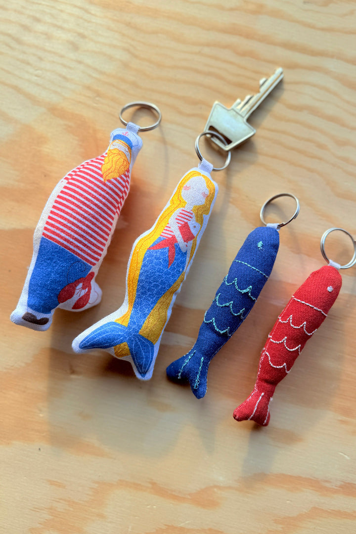 Schlüsselanhänger aus Stoff (verschiedene Varianten)