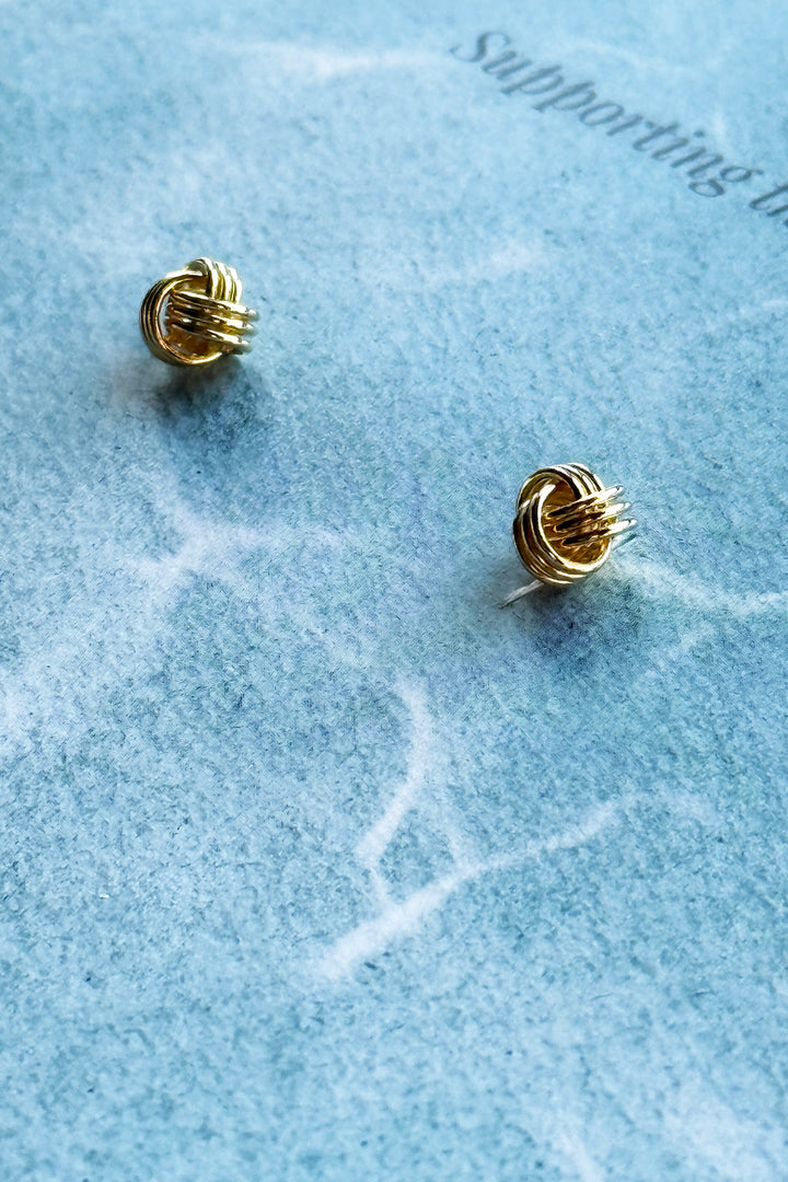 Ohrstecker "Knoten" (5 mm)