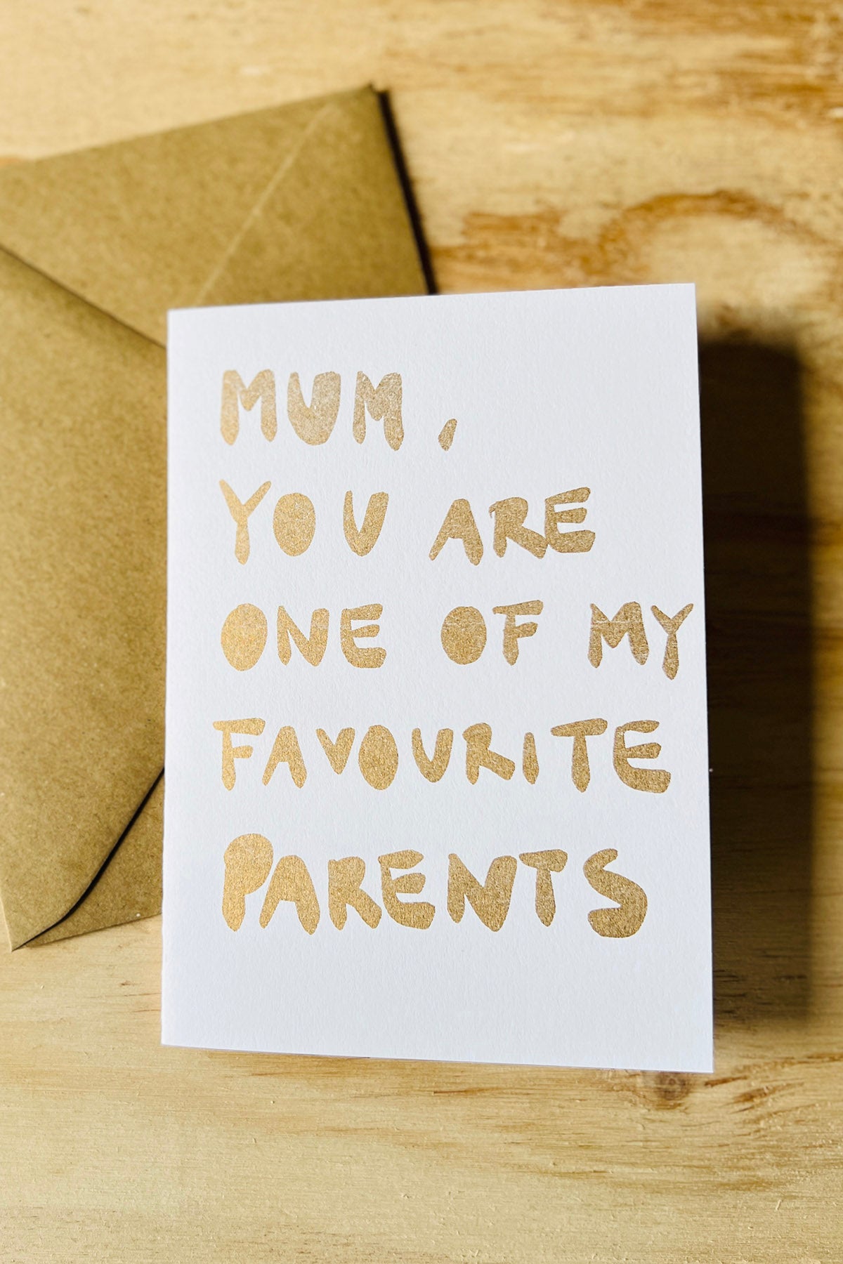 Karte "Mum, favourite"