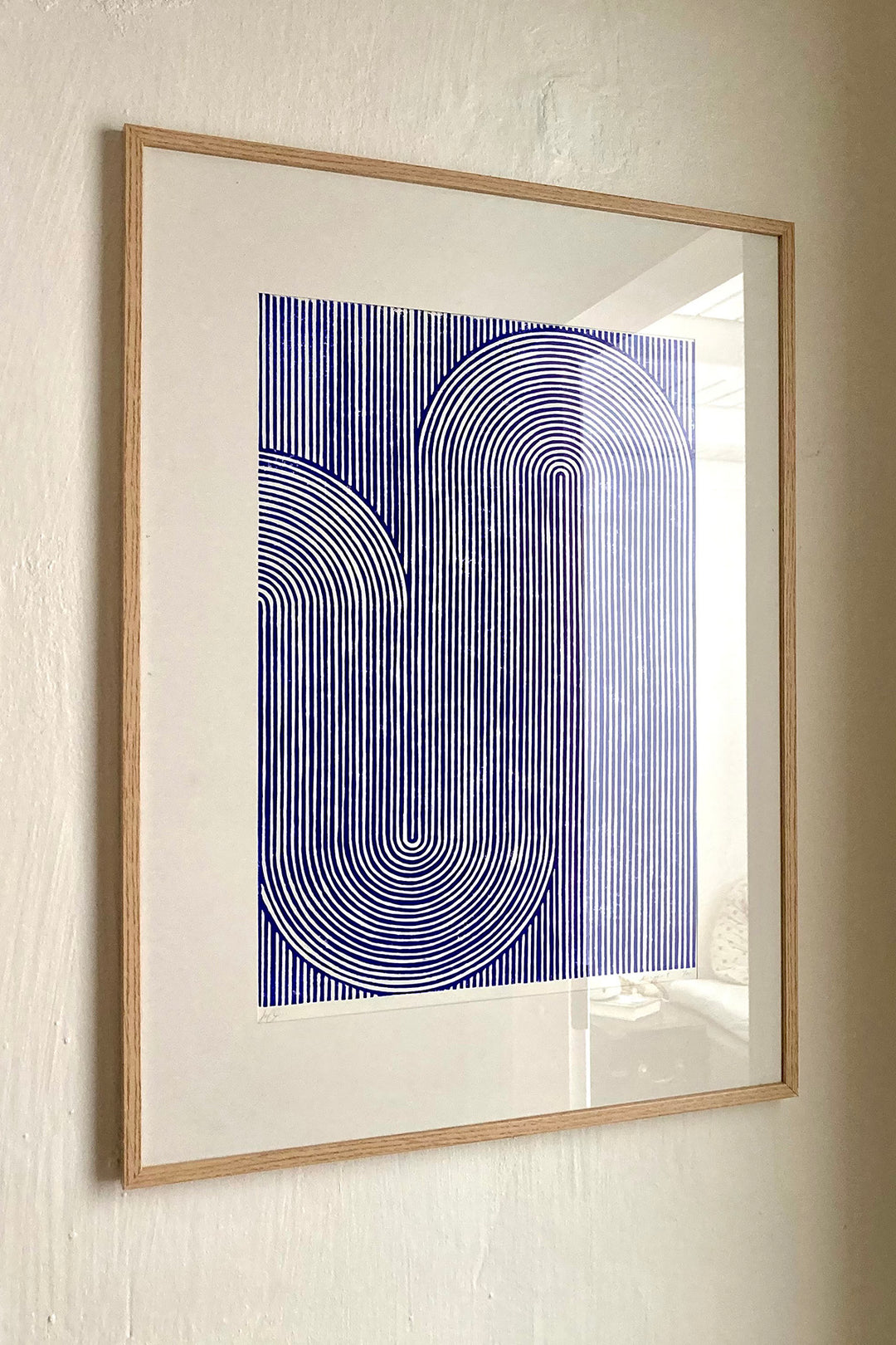 Lines No.1 – Linoleumdruck