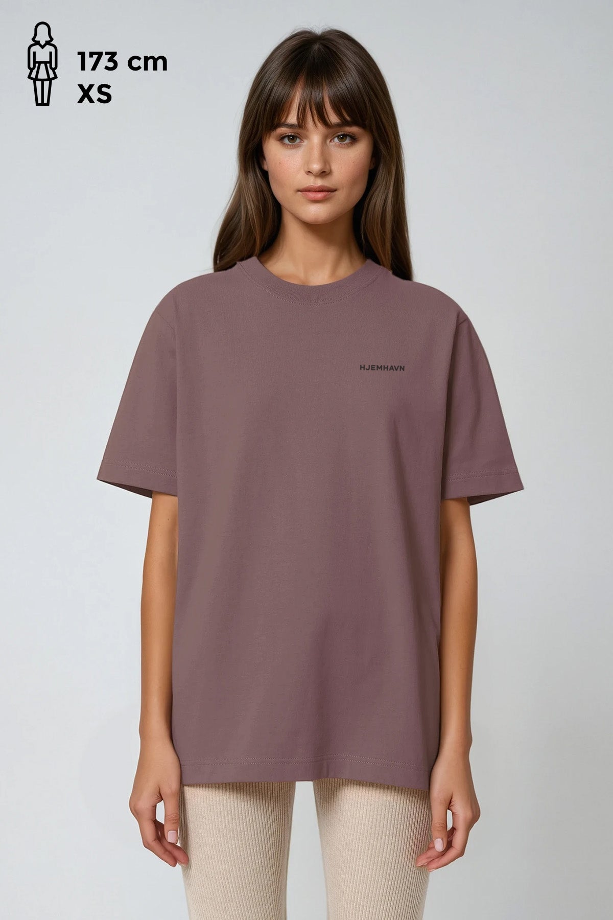 Heavy Weight Tee "Just Listen" - Mocca