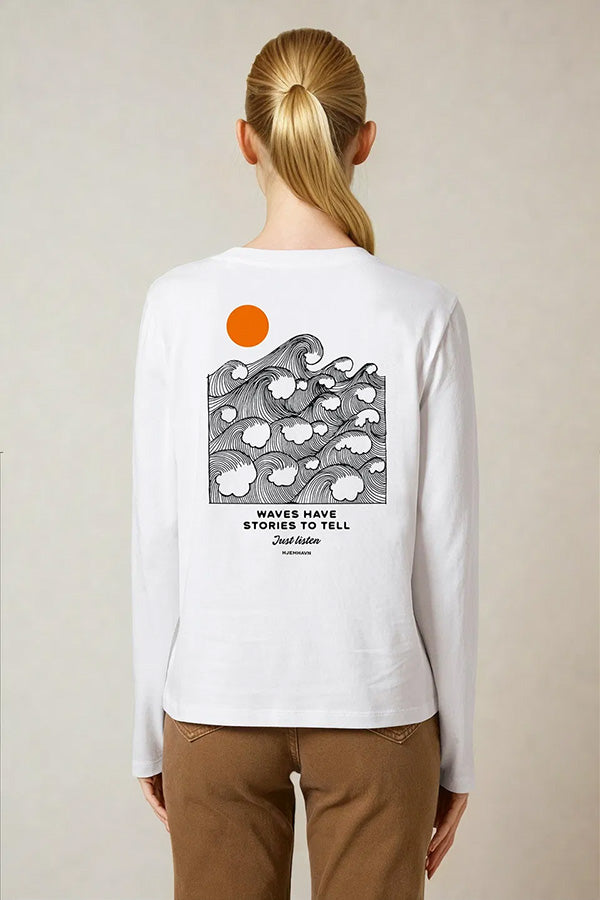 Long Sleeve Tee "Just Listen"