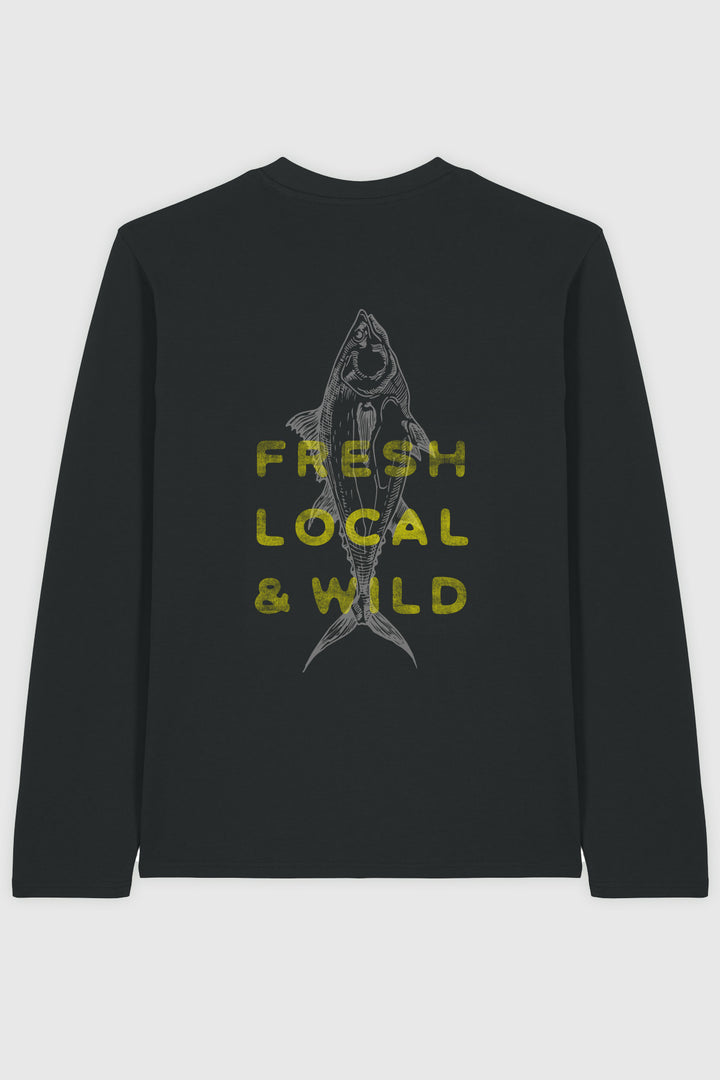 Langarm T-Shirt "Thunfisch aus der Dose"