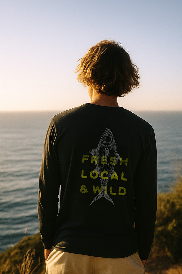 Langarm T-Shirt "Thunfisch aus der Dose"