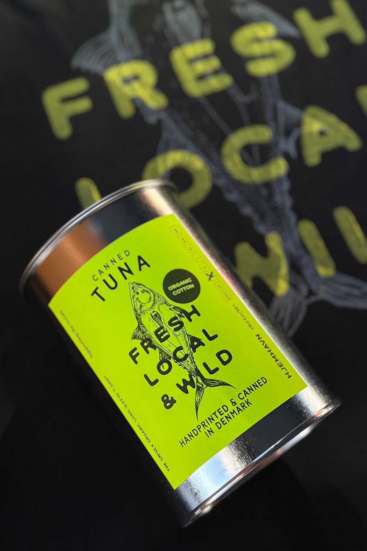 Langarm T-Shirt "Thunfisch aus der Dose"