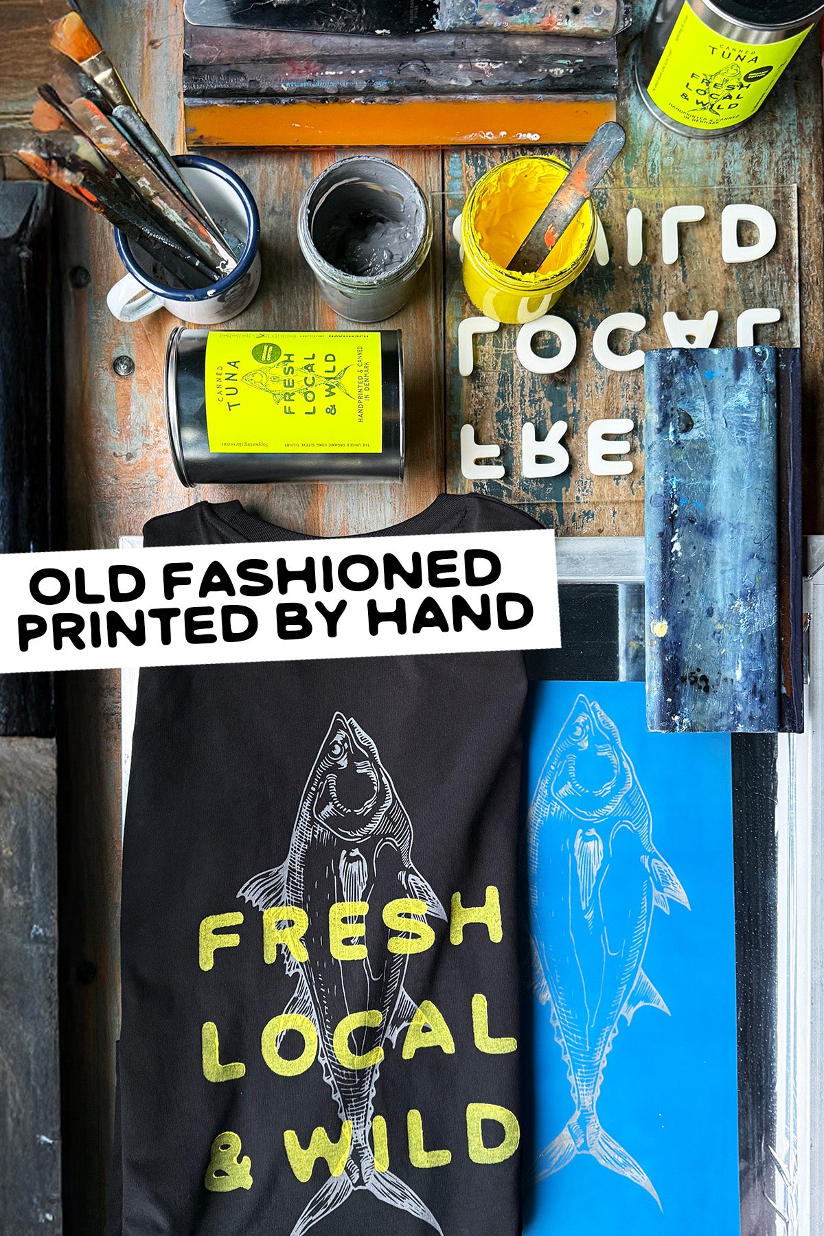 Langarm T-Shirt "Thunfisch aus der Dose"