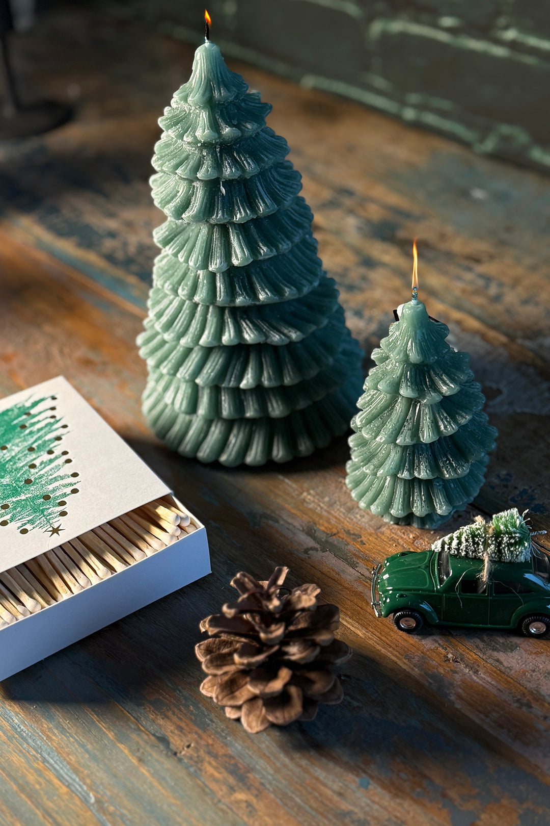 Duftkerze - Weihnachtsbaum