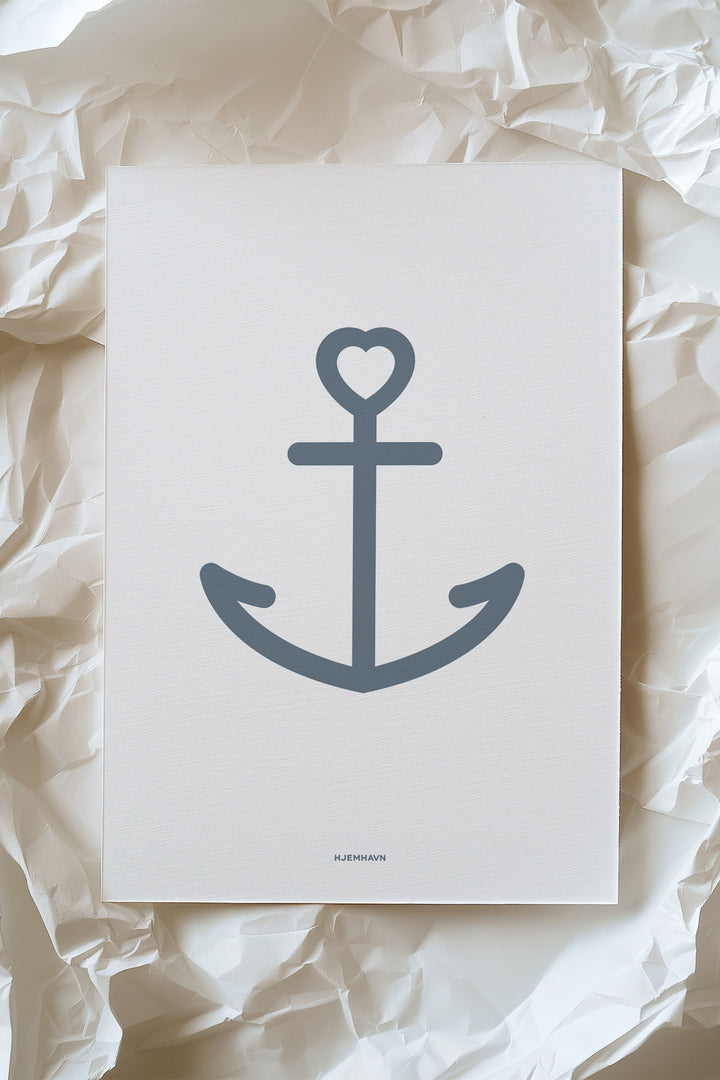 Miniposter/Karte "Anker“