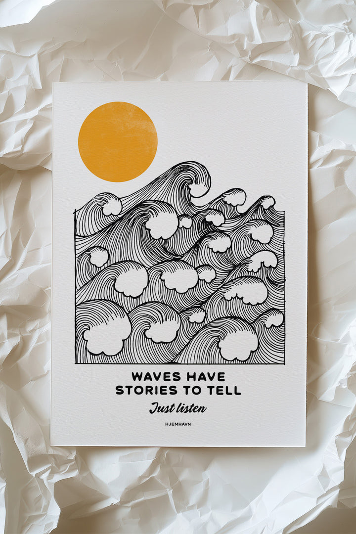 Miniposter/Card "Just Listen"