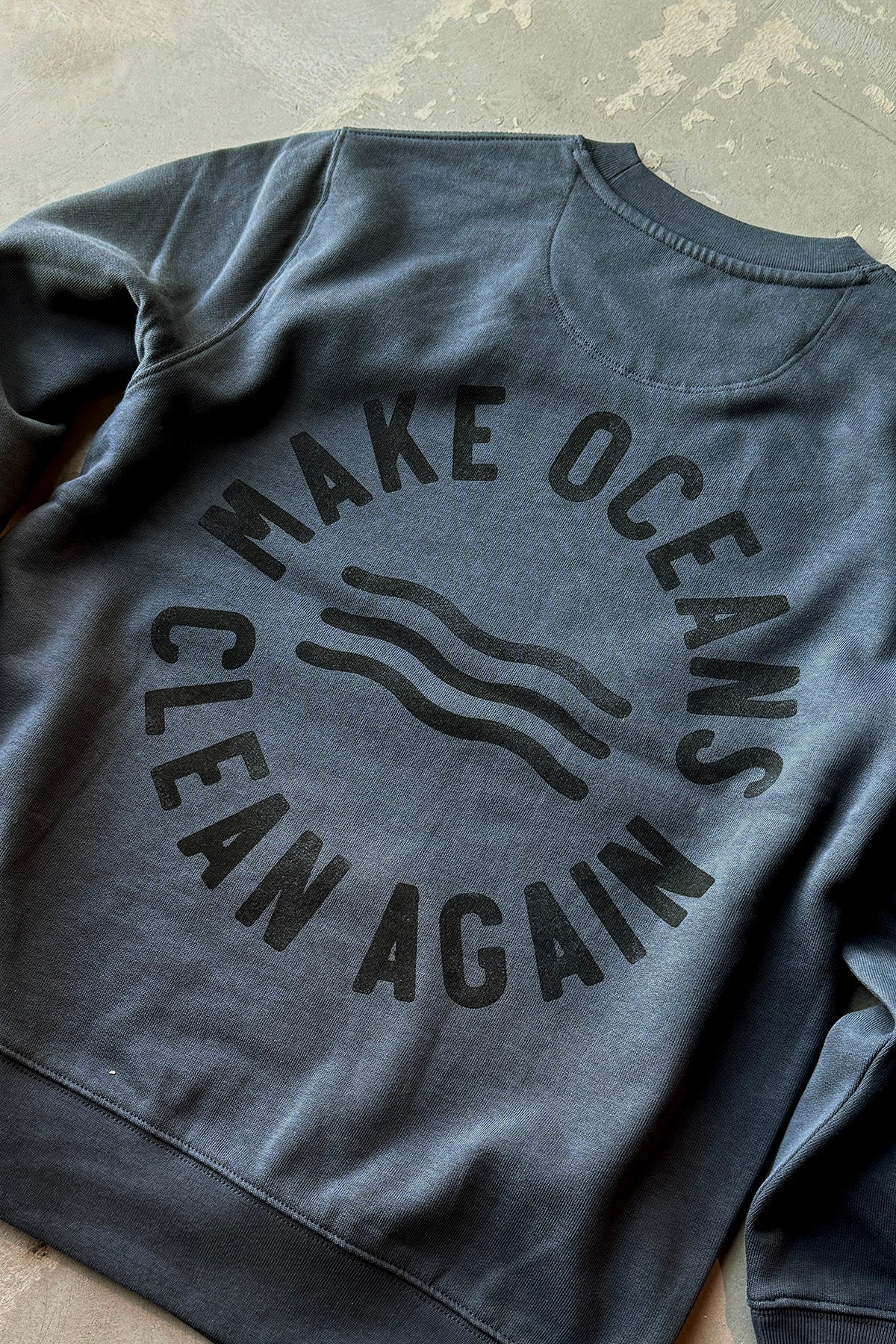 Sweat "Make Oceans Clean Again"