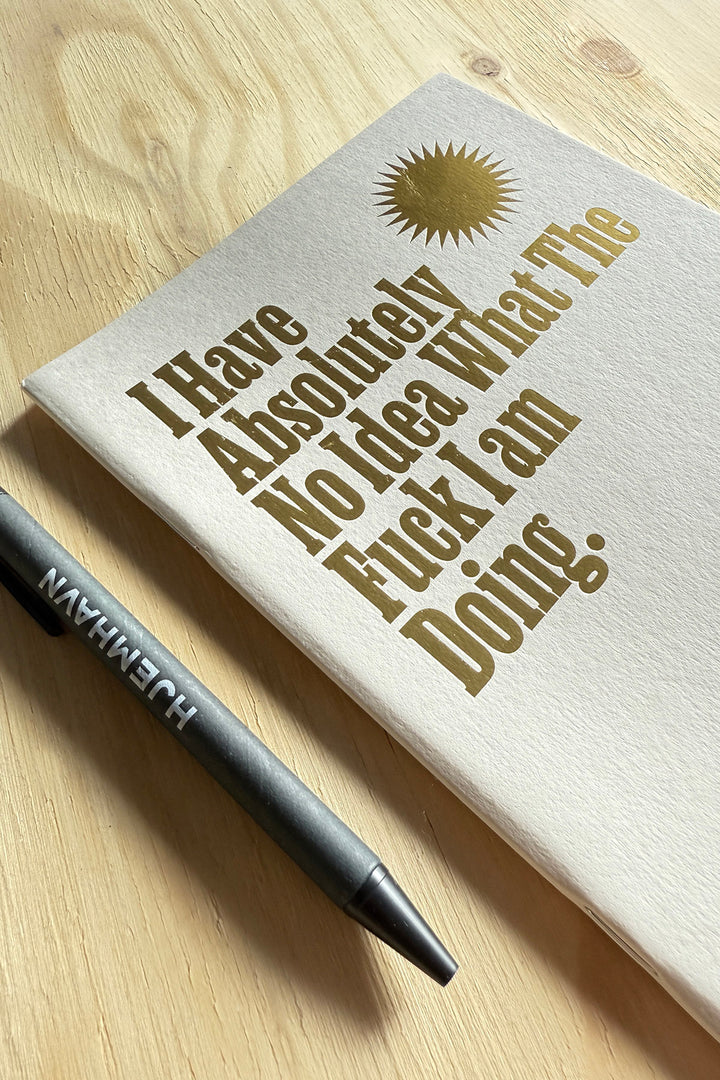 Notebook "Absolutely No Idea"