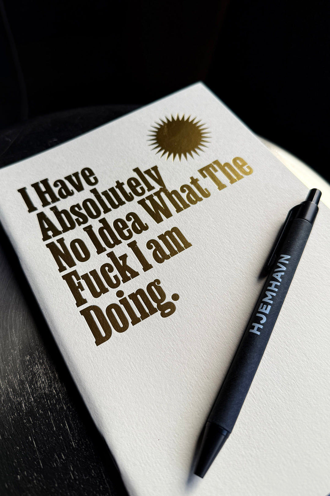 Notebook "Absolutely No Idea"