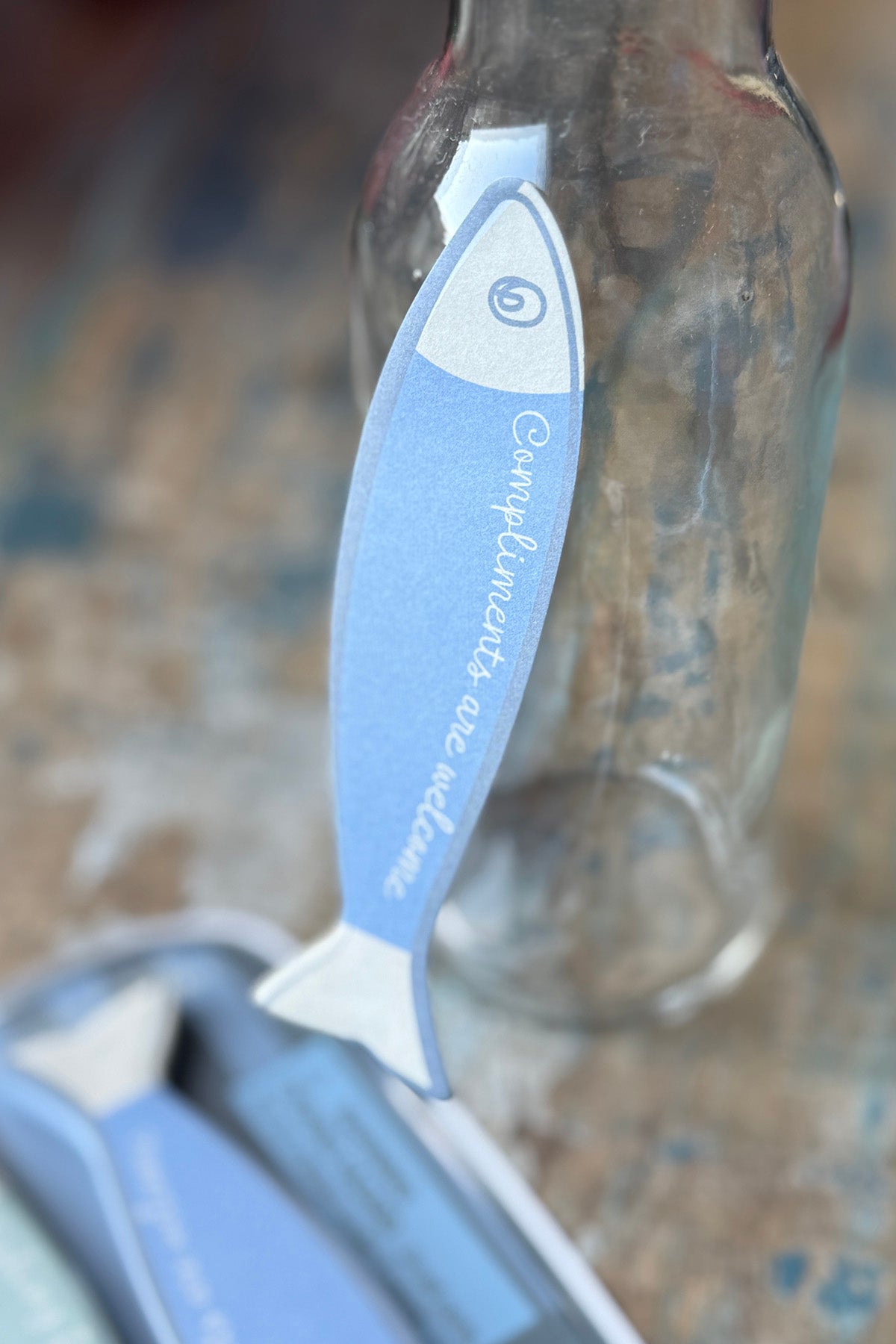 Haftnotizen "Fishing For Compliments"