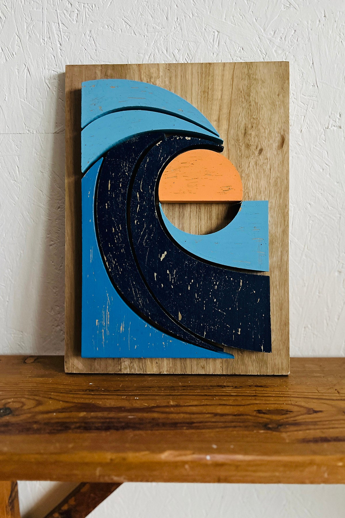 The Waves – aus Holz