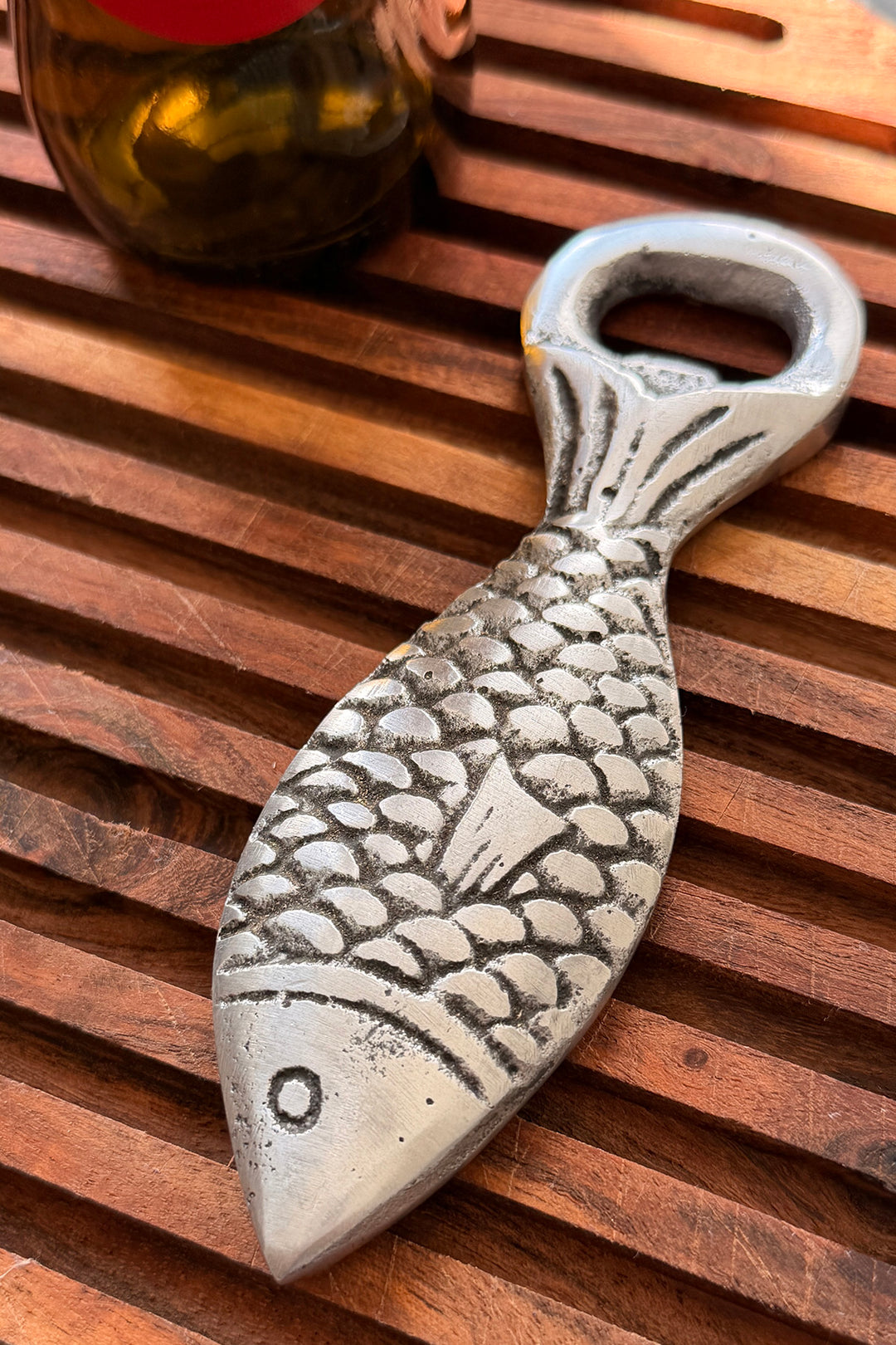 Oplukker "Fisk" - Aluminium