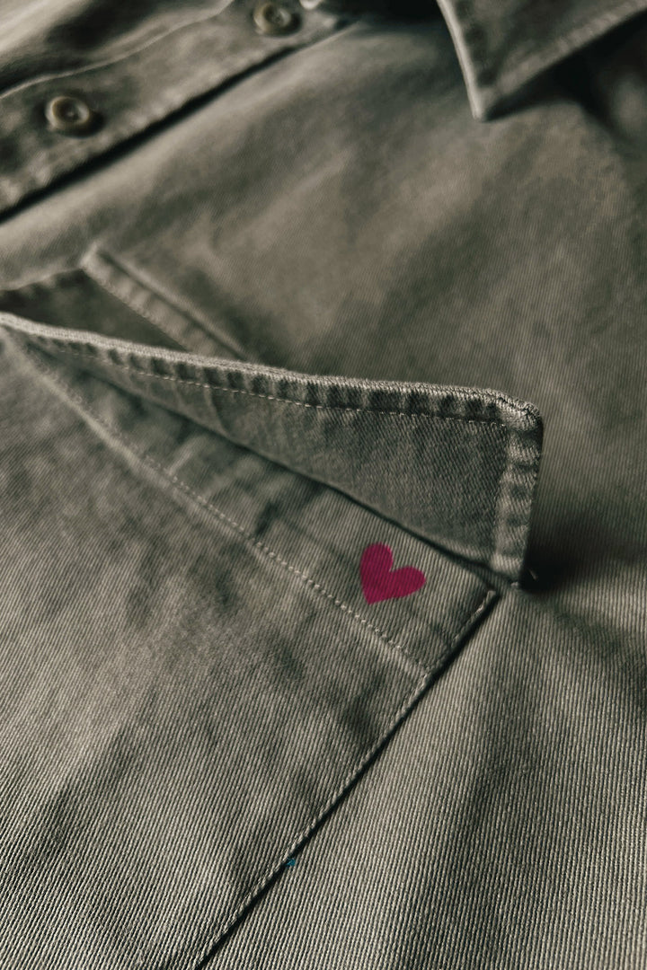 Overshirt "Higher than..."