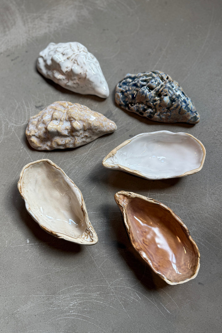 Austern - Keramik (3 Stück)