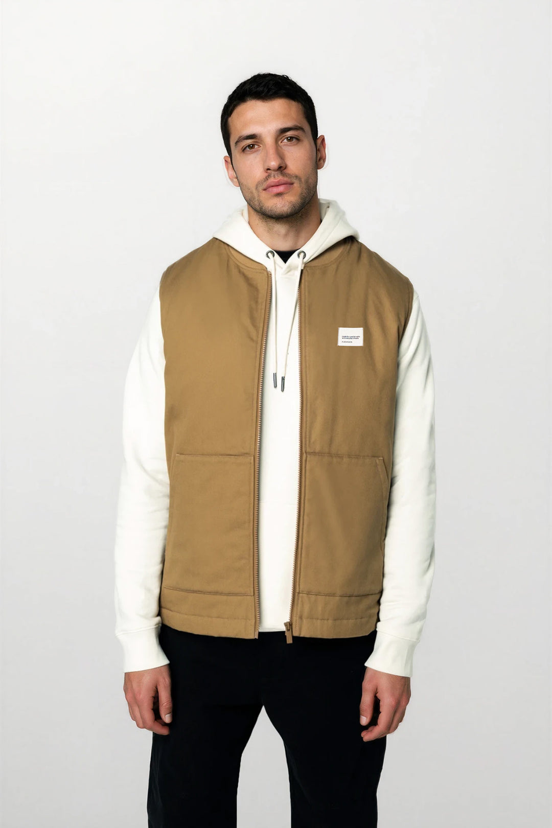 Padded Twill Vest - Unisex