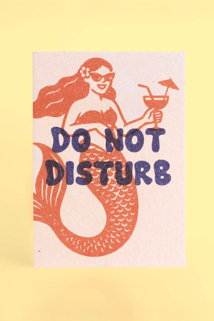 Plantbar postkort "Do Not Disturb"