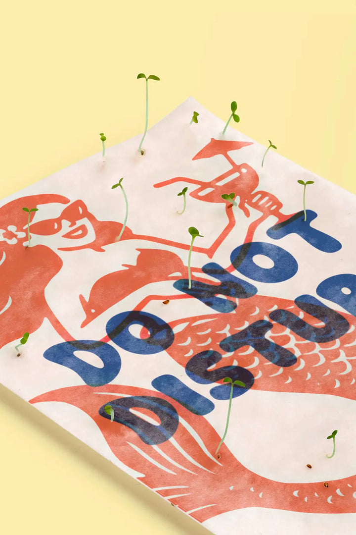 Plantbar postkort "Do Not Disturb"