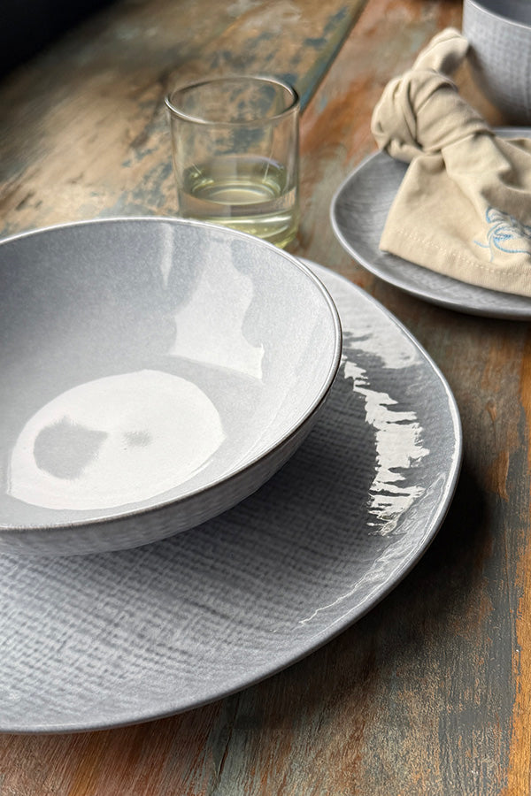 Teller "Woven Textile"