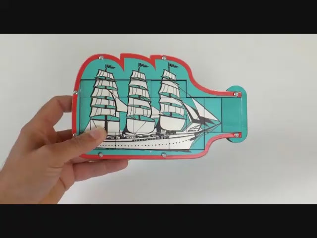 Puzzle "Ship in a bottle"