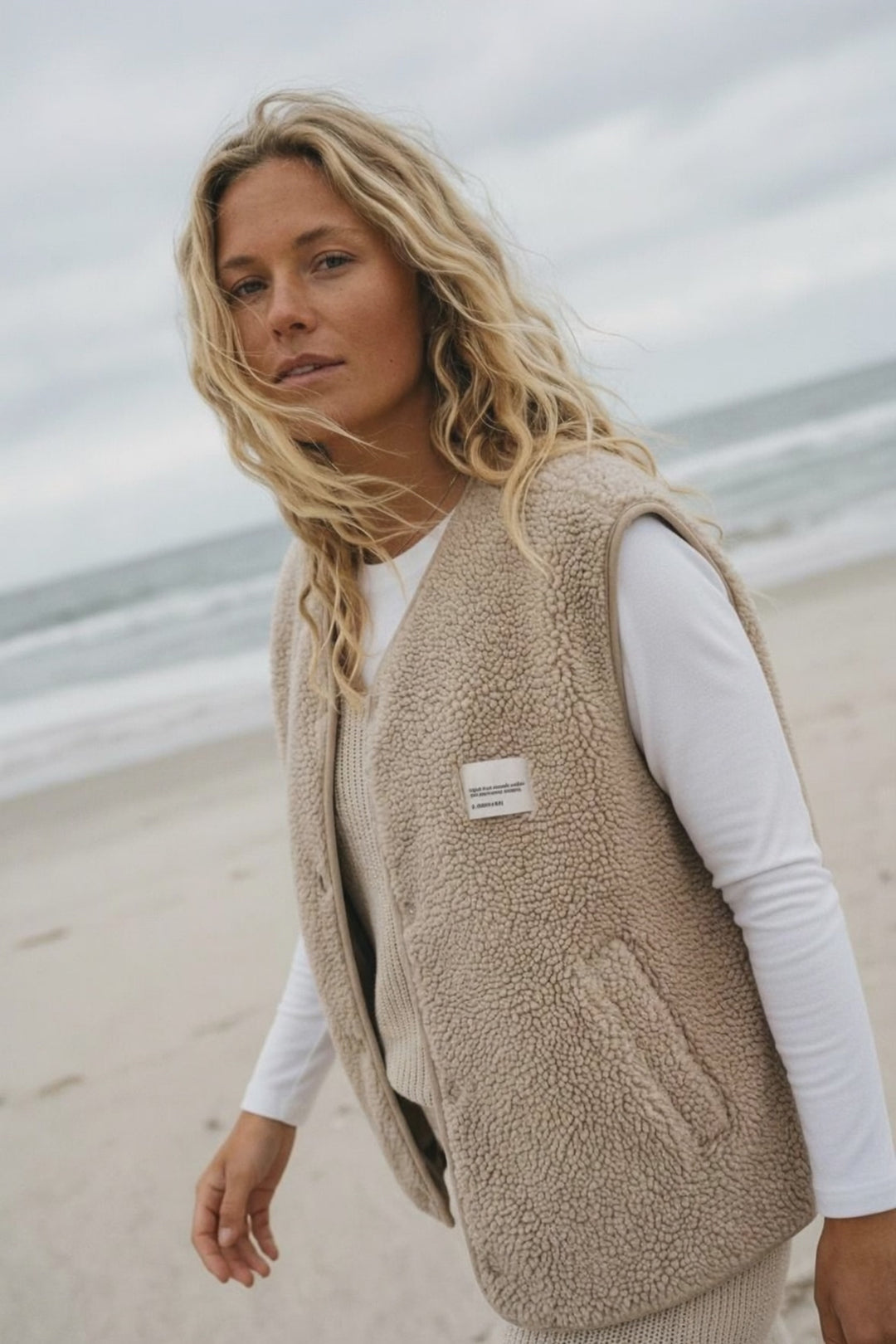 Sherpa-Weste - Damen