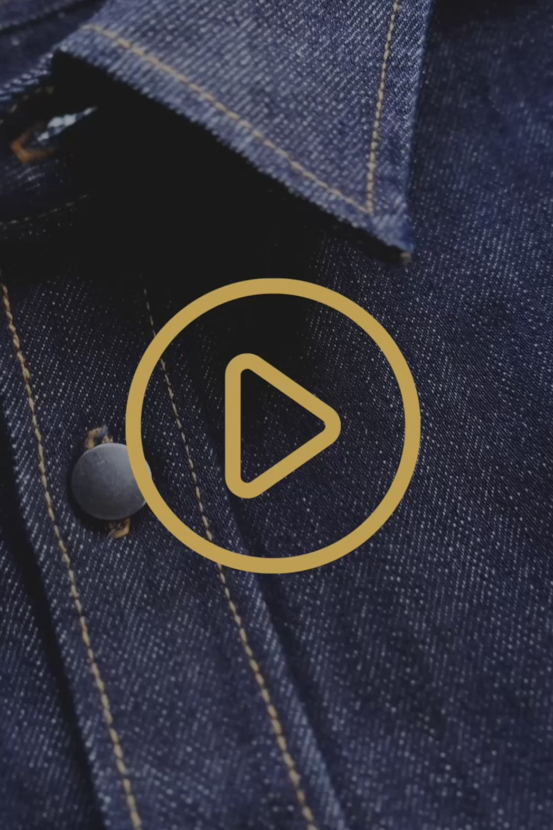 Rinsed Wash Denim Overshirt