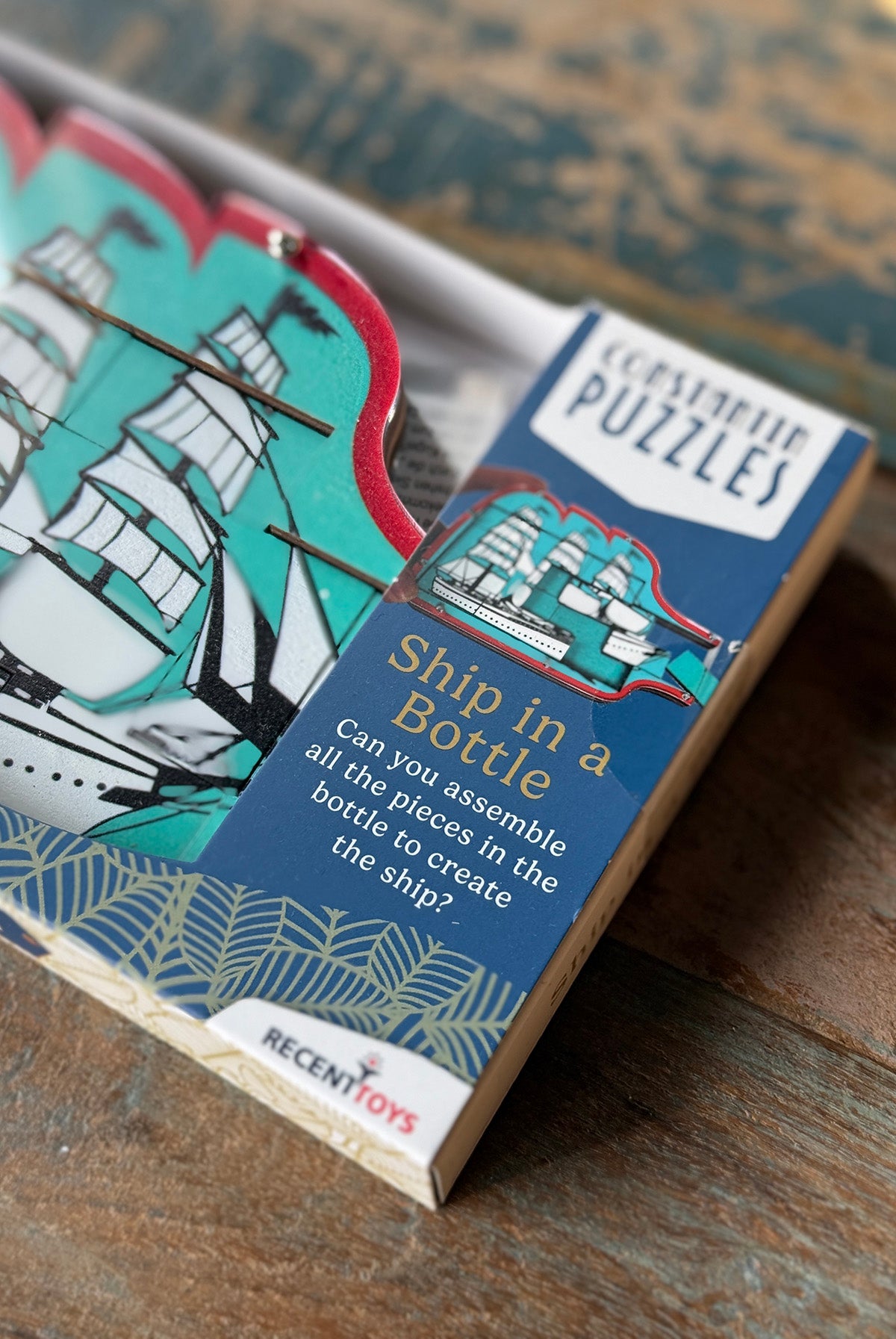 Puzzle "Ship in a bottle"