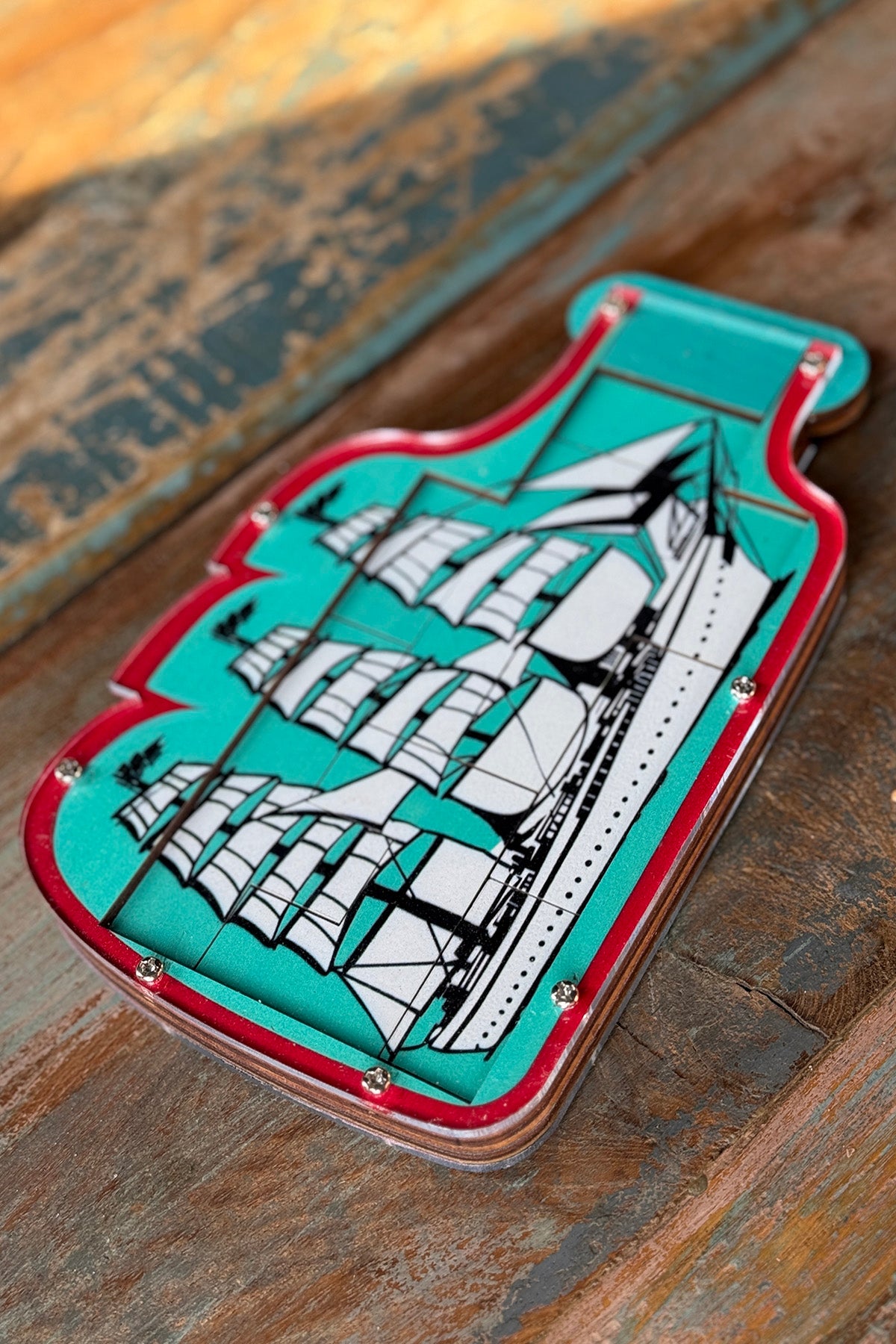 Puzzle "Ship in a bottle"