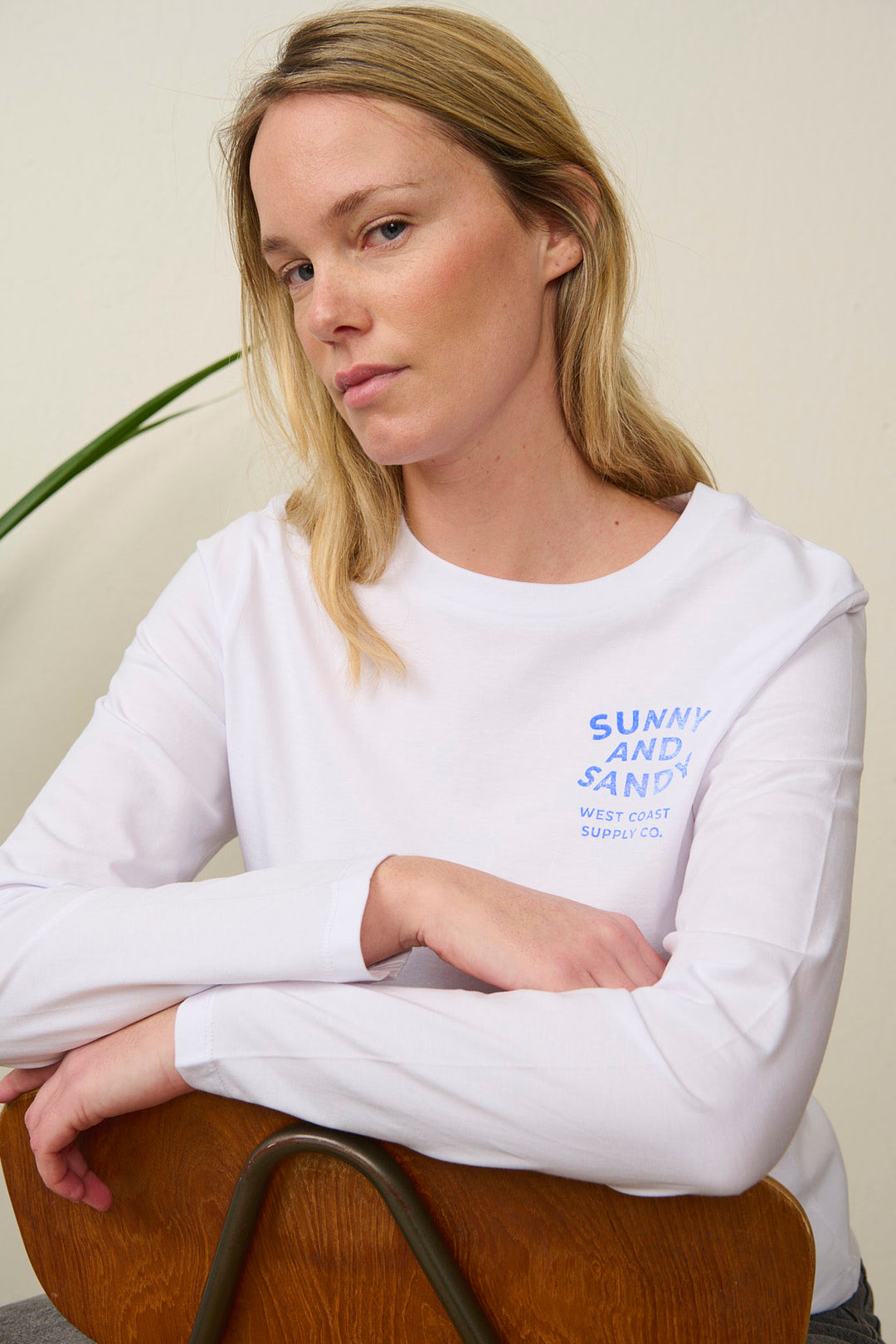 Long Sleeve Tee "Sunny and Sandy"