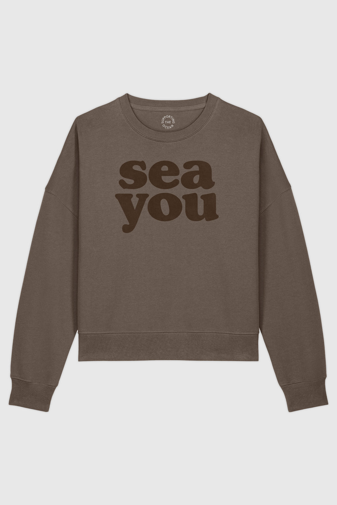 Sweat "Sea You" - Brown