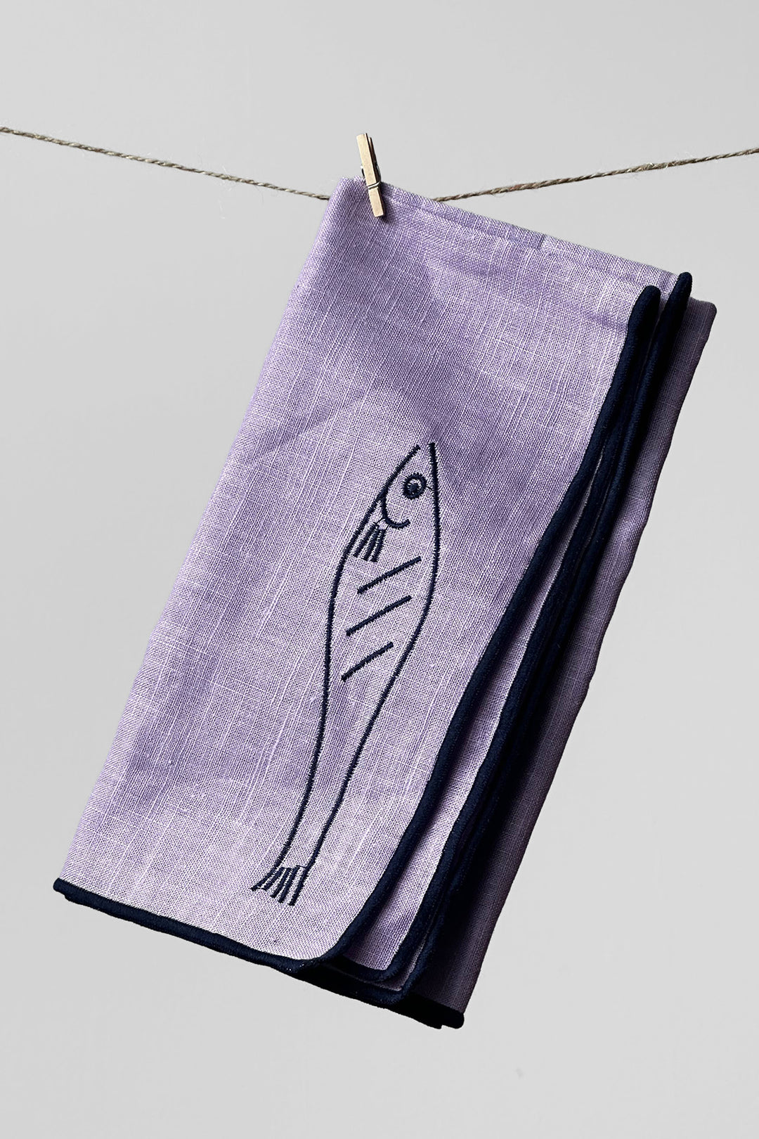 Stoffservietten "Fisch" (2er-Set)